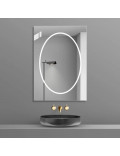 Зеркало с LED подсветкой Венето 001 в интернет-магазине зеркальной мастерской ЗЕРКАЛА-М фото 1 