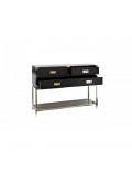 Консоль черная с ящиками 130*40*90см 46AS-CT4116-BL в интернет-магазине зеркальной мастерской ЗЕРКАЛА-М фото 4 